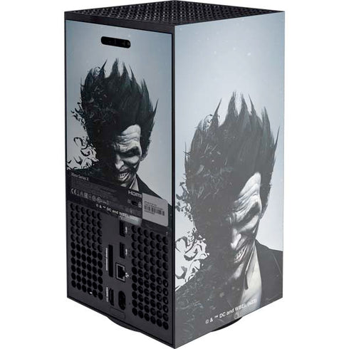 DC Comics Arkham Origins Joker Arkham XBox Series X Digital Edition Console Skin